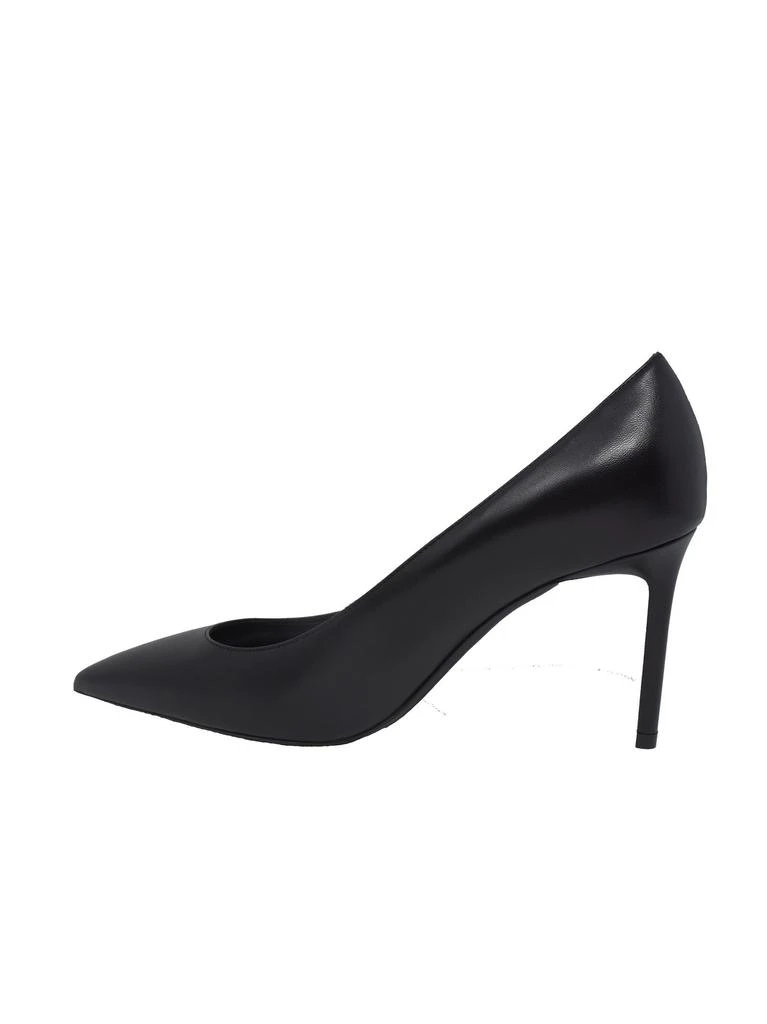 商品Yves Saint Laurent|Saint l au rent women's black leather pumps,价格¥4356,第3张图片详细描述