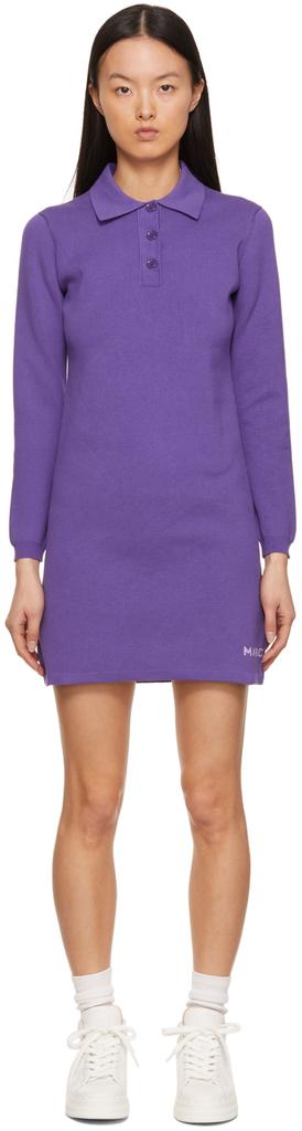 Purple 'The 3/4 Tennis Dress' Dress商品第1张图片规格展示