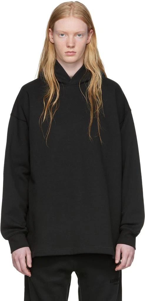 商品Essentials|Black Relaxed Hoodie,价格¥488,第1张图片