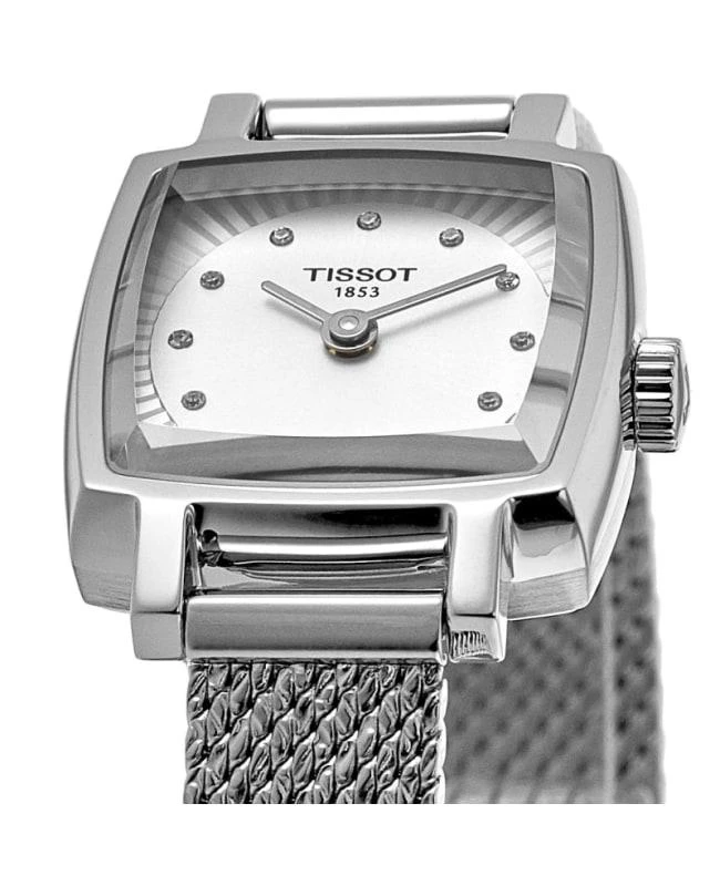 商品Tissot|天梭乐爱小巧放盘石英钢带手表女表,价格¥2258,第3张图片详细描述