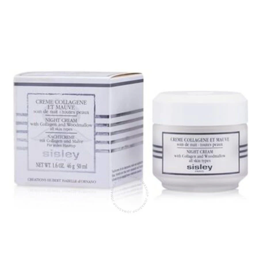 商品Sisley|Ladies Night Cream with Collagen & Woodmallow 1.6 oz Skin Care 3473311228000,价格¥813,第1张图片