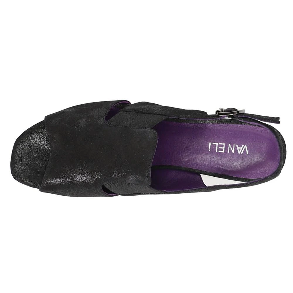 商品Vaneli|Flory Metallic Wedge Sandals,价格¥342,第4张图片详细描述