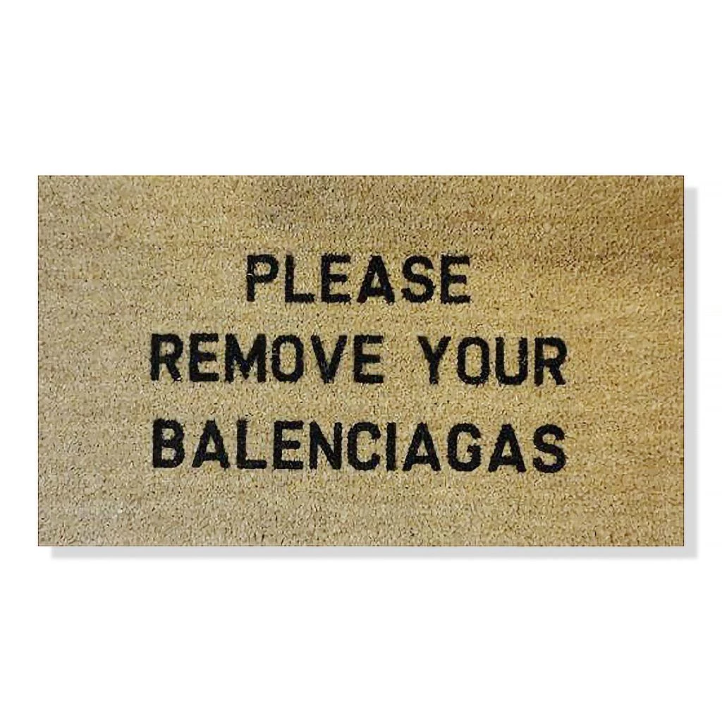 商品Balenciaga|Balenciaga Doormat 70x40cm,价格¥372,第1张图片