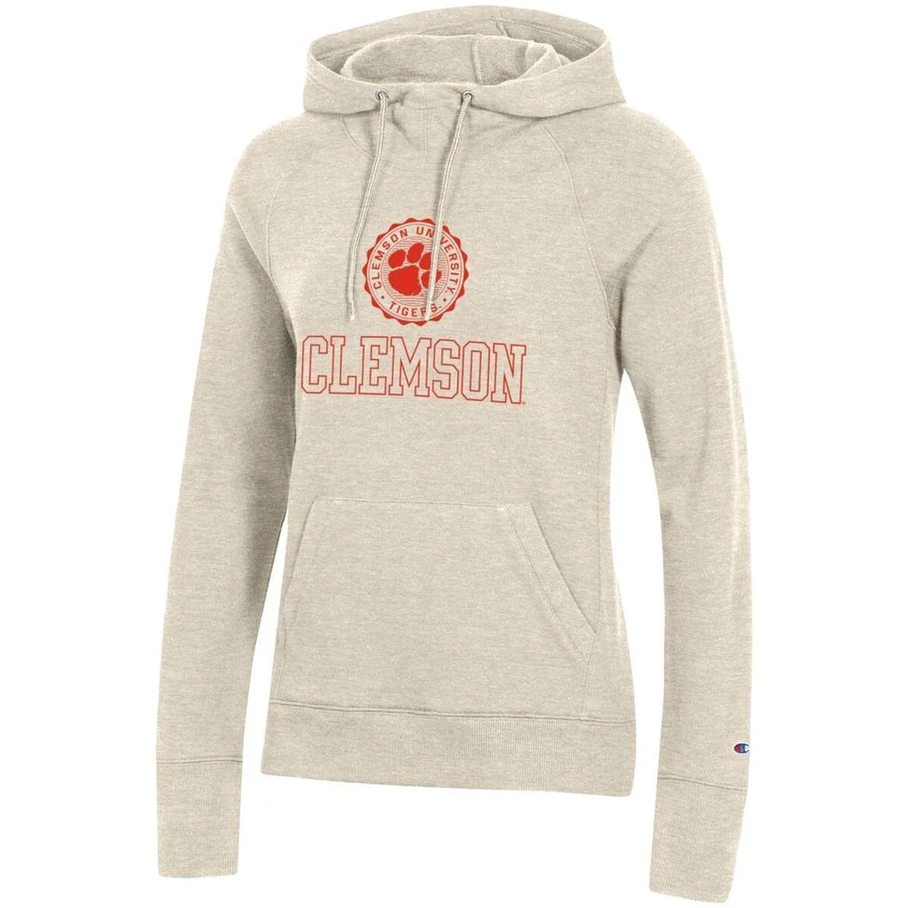 商品CHAMPION|Champion Clemson College Seal Pullover Hoodie - Women's,价格¥375,第1张图片