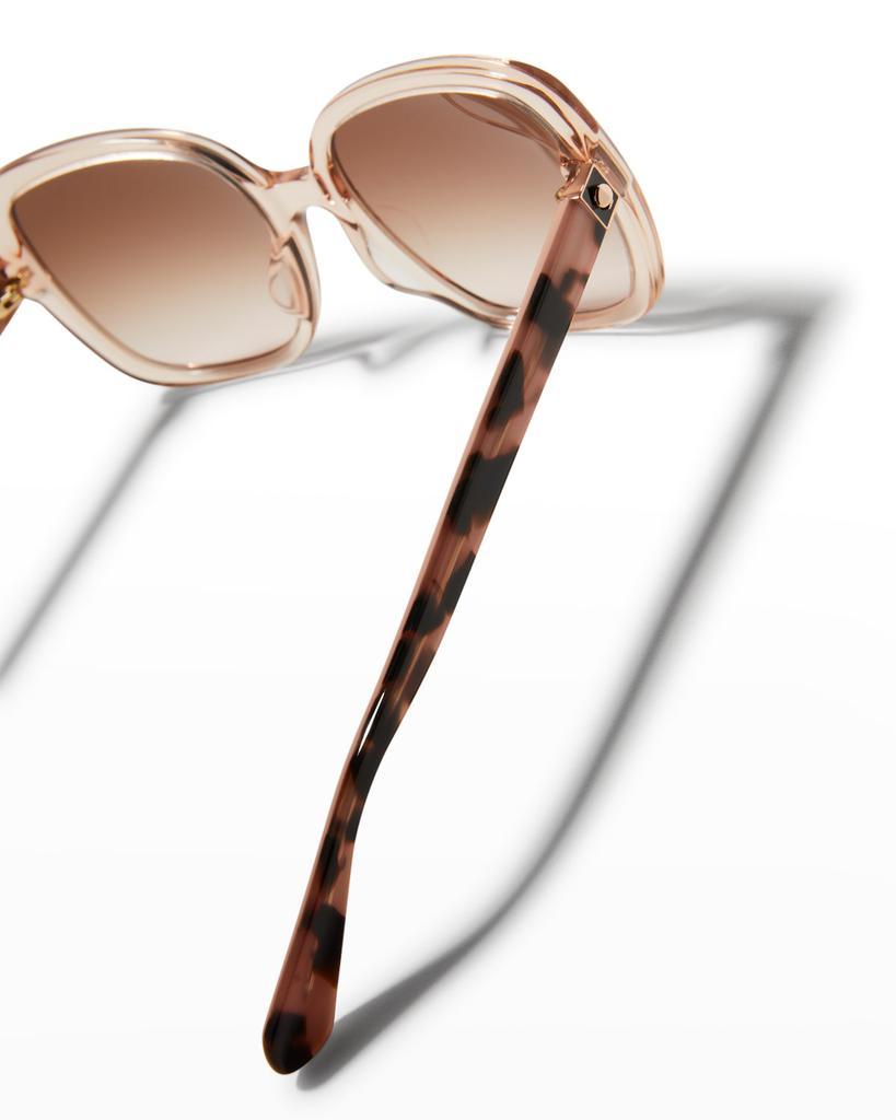 商品Kate Spade|wilheminas polarized square acetate sunglasses,价格¥1339,第7张图片详细描述