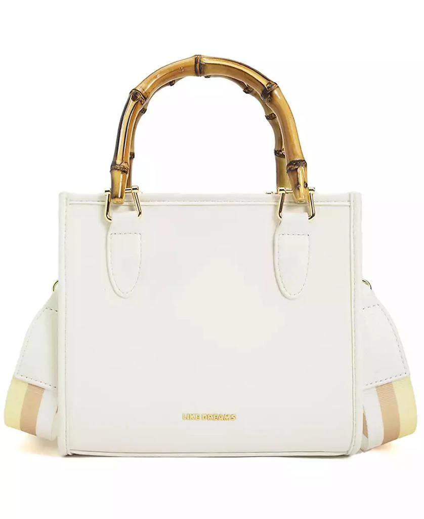 商品LIKE DREAMS|Kate Wooden Handle Western Strap Satchel,价格¥264,第2张图片详细描述