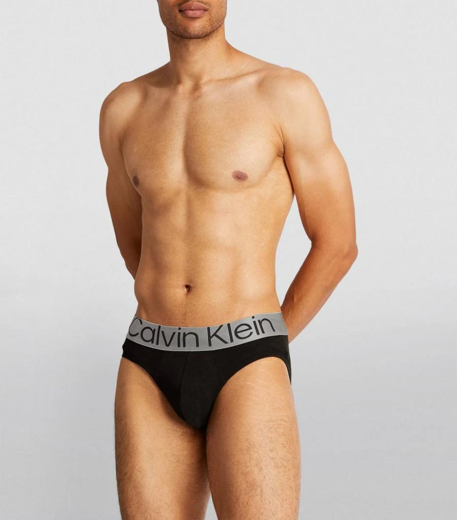 商品Calvin Klein|Reconsidered Steel Briefs (Pack of 3),价格¥332,第2张图片详细描述