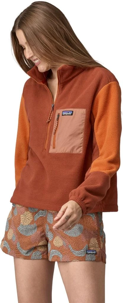 商品Patagonia|Microdini 1/2-Zip Fleece Pullover - Women's,价格¥575,第3张图片详细描述