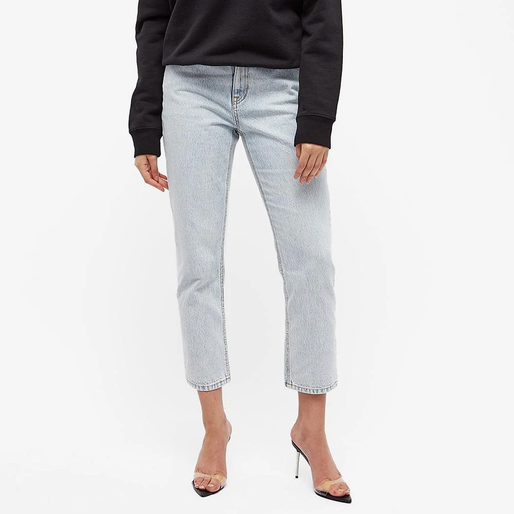 商品Alexander Wang|Alexander Wang High Rise Slim Straight Jean,价格¥1752,第3张图片详细描述