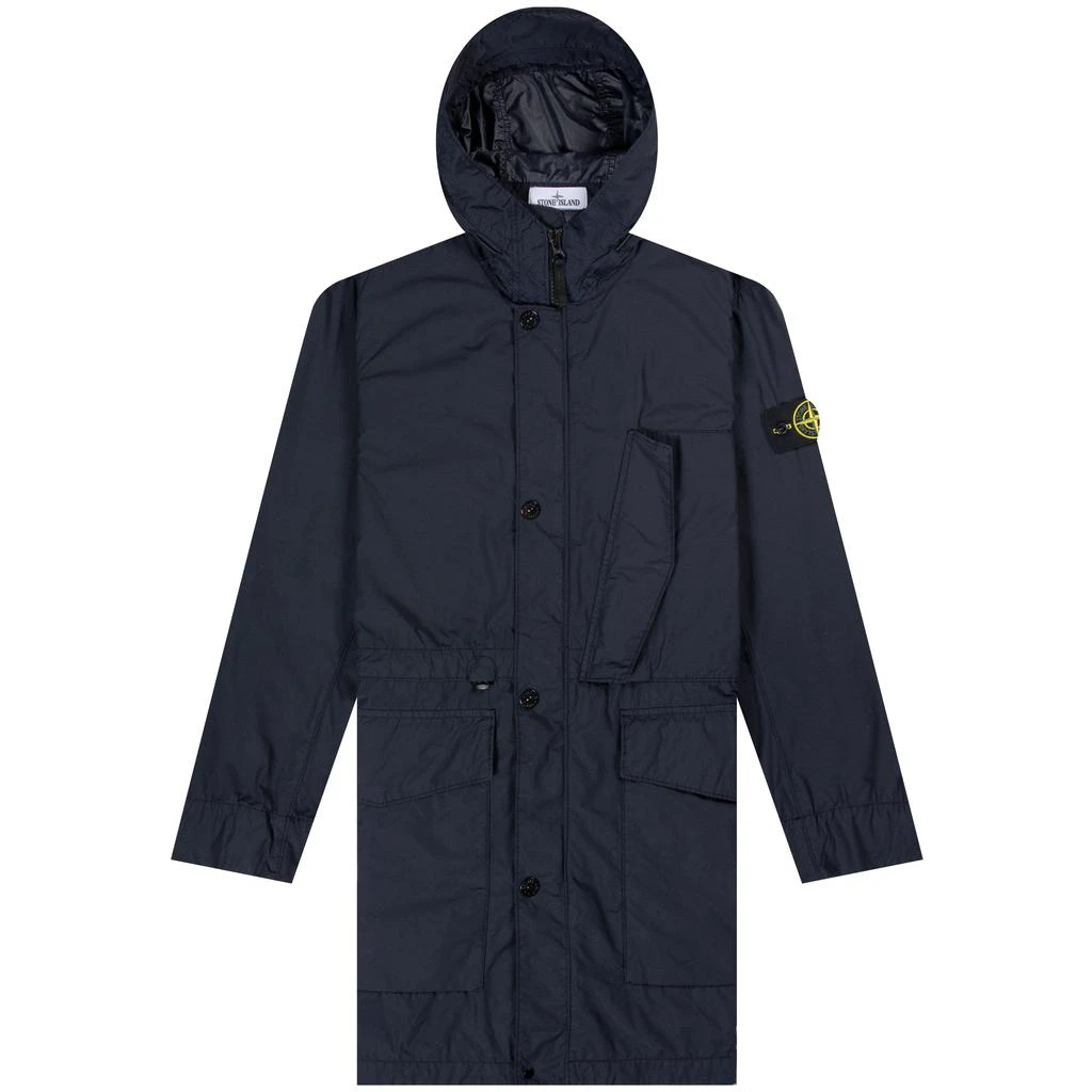 商品Stone Island|Stone Island 'Naslan' Light Watro Parka Jacket Navy,价格¥9547,第1张图片