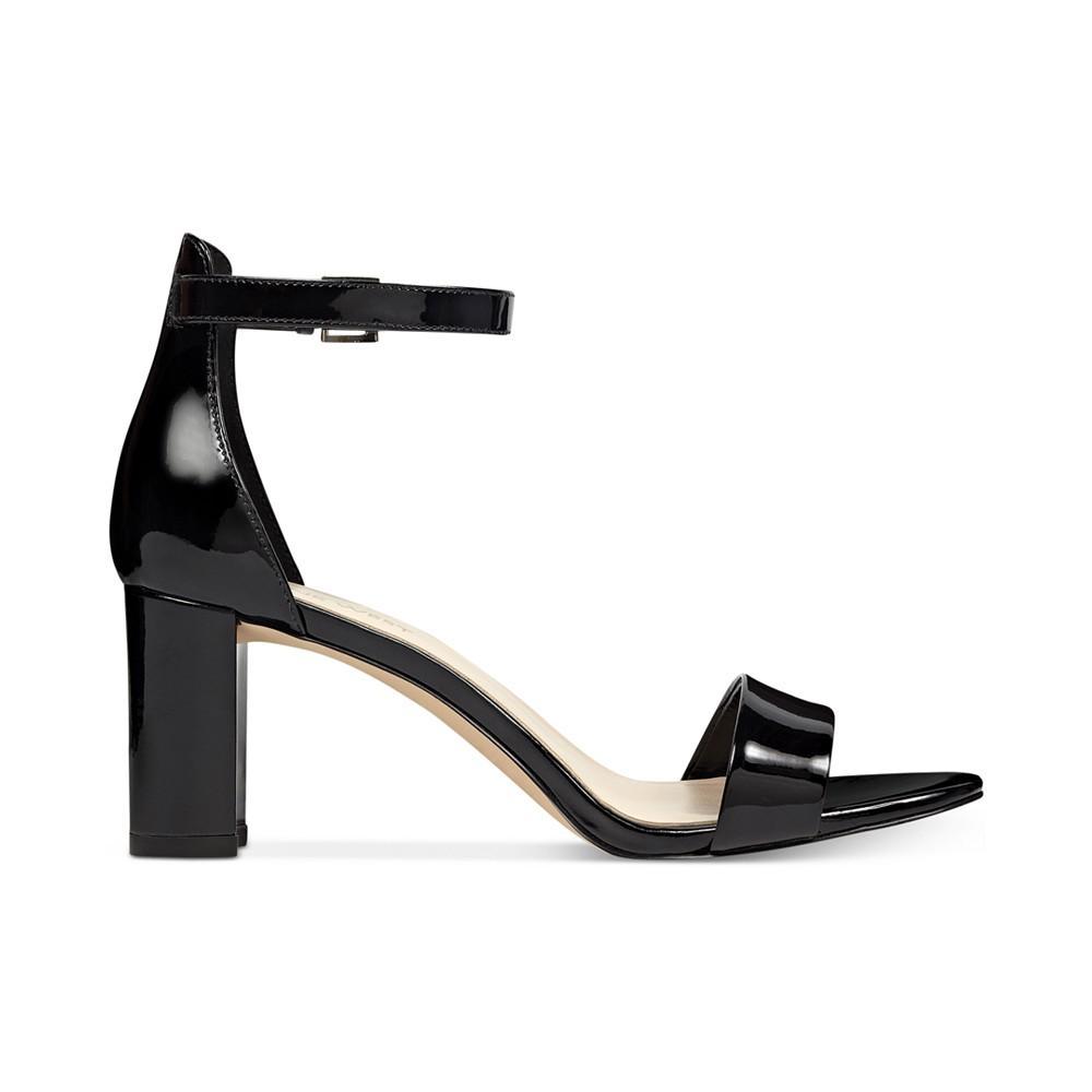 商品Nine West|Women's Pruce Ankle Strap Block Heel Sandals,价格¥582-¥656,第4张图片详细描述