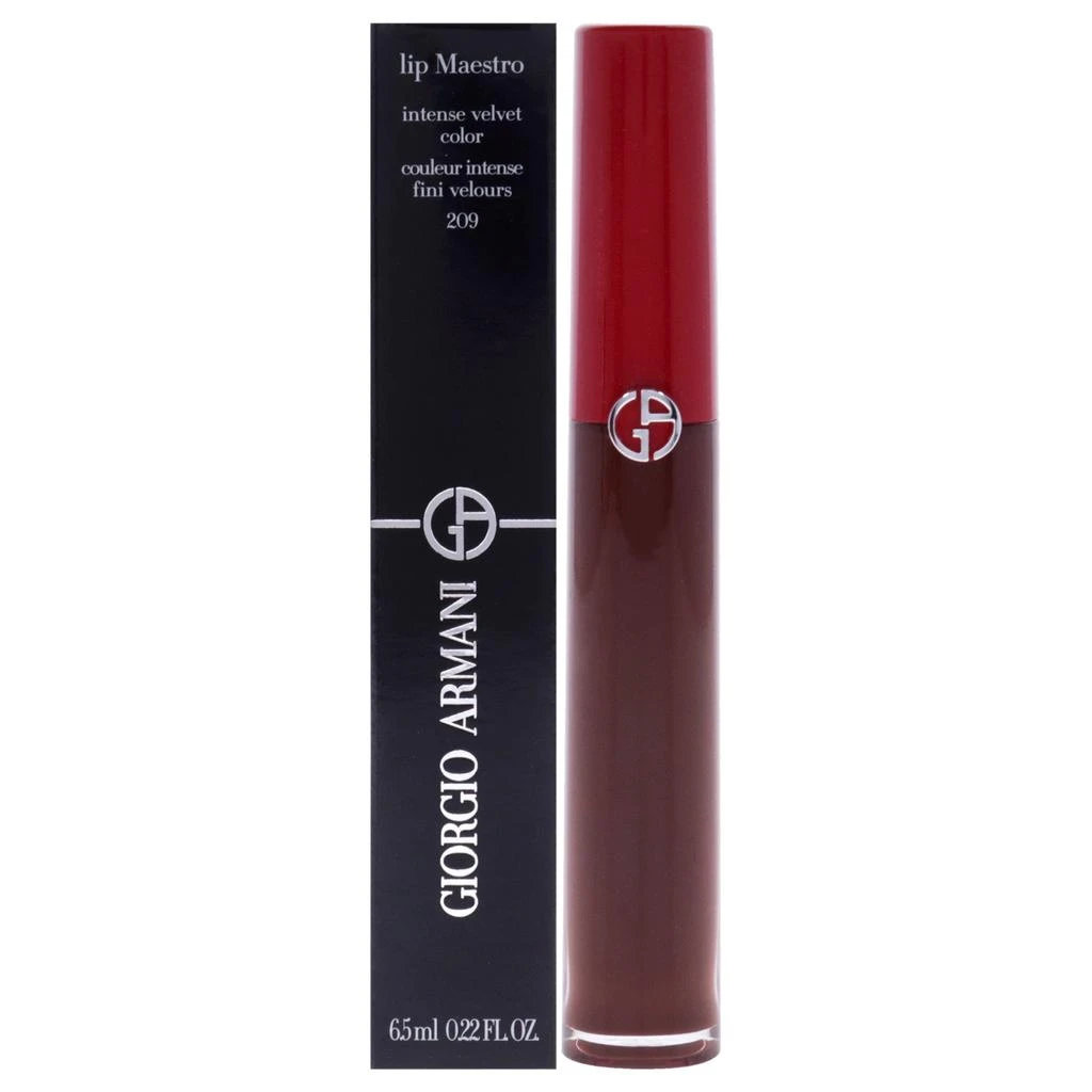 商品Giorgio Armani|Lip Maestro Intense Velvet Color - 209 Palazzo by Giorgio Armani for Women - 0.22 oz Lipstick,价格¥355,第4张图片详细描述