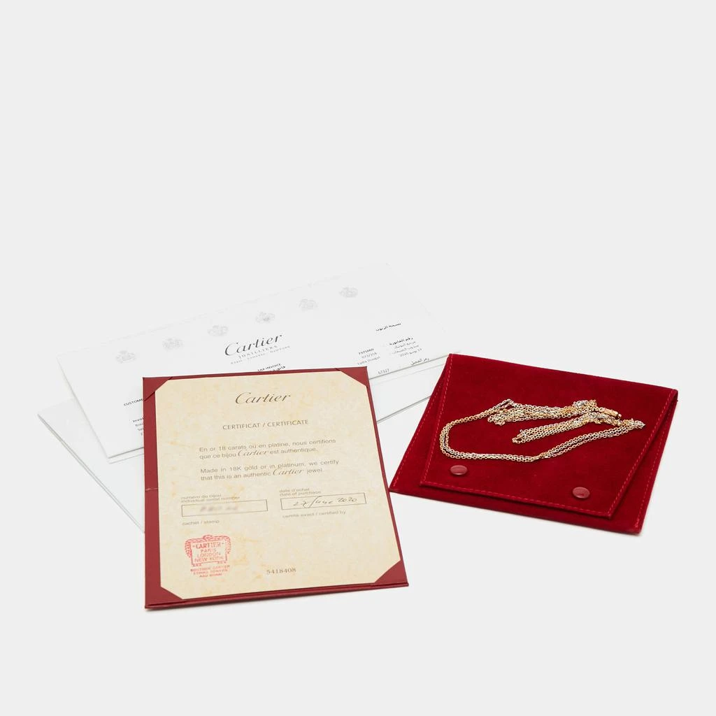 Cartier 18k Three Tone Gold Chain Necklace 商品