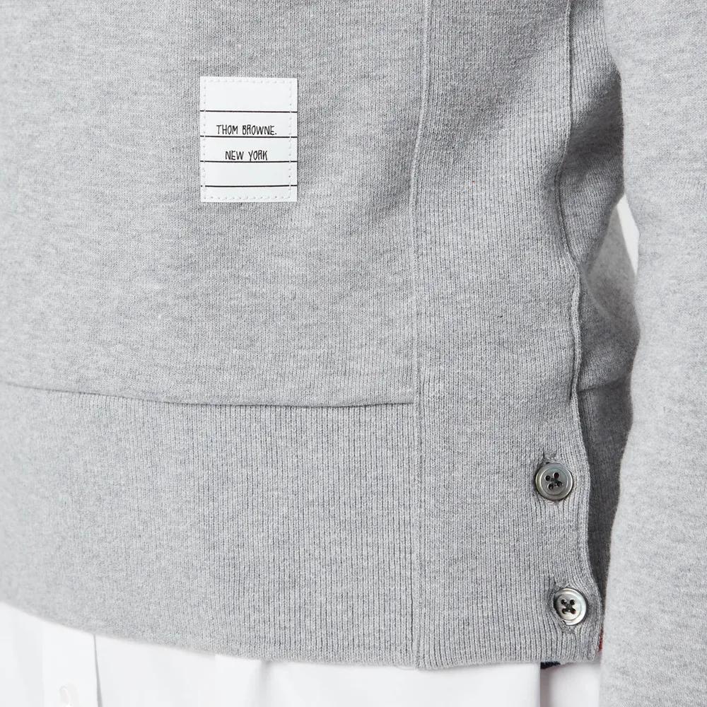 Thom Browne Women's 4-Bar Classic Loopback Sweatshirt商品第4张图片规格展示