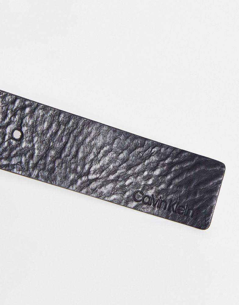 商品Calvin Klein|Calvin Klein classic belt in black,价格¥398,第4张图片详细描述
