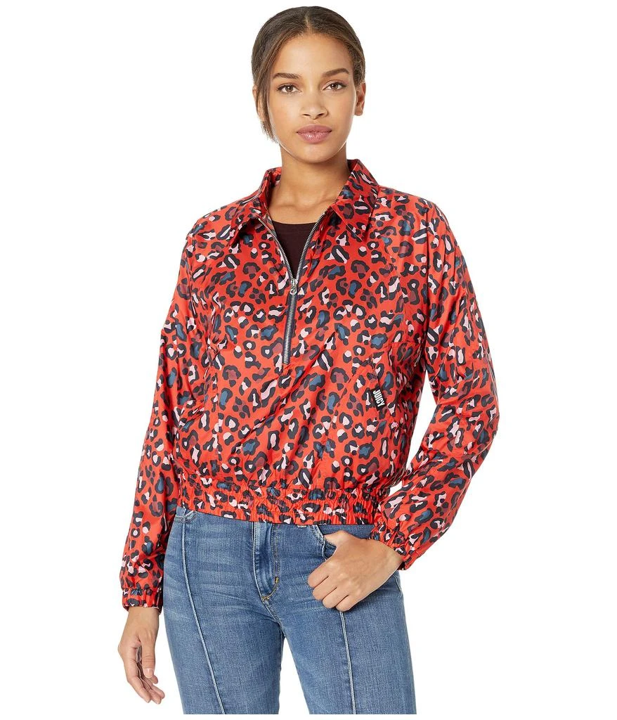 商品Juicy Couture|Hyper Leopard Nylon Track Jacket,价格¥194,第1张图片