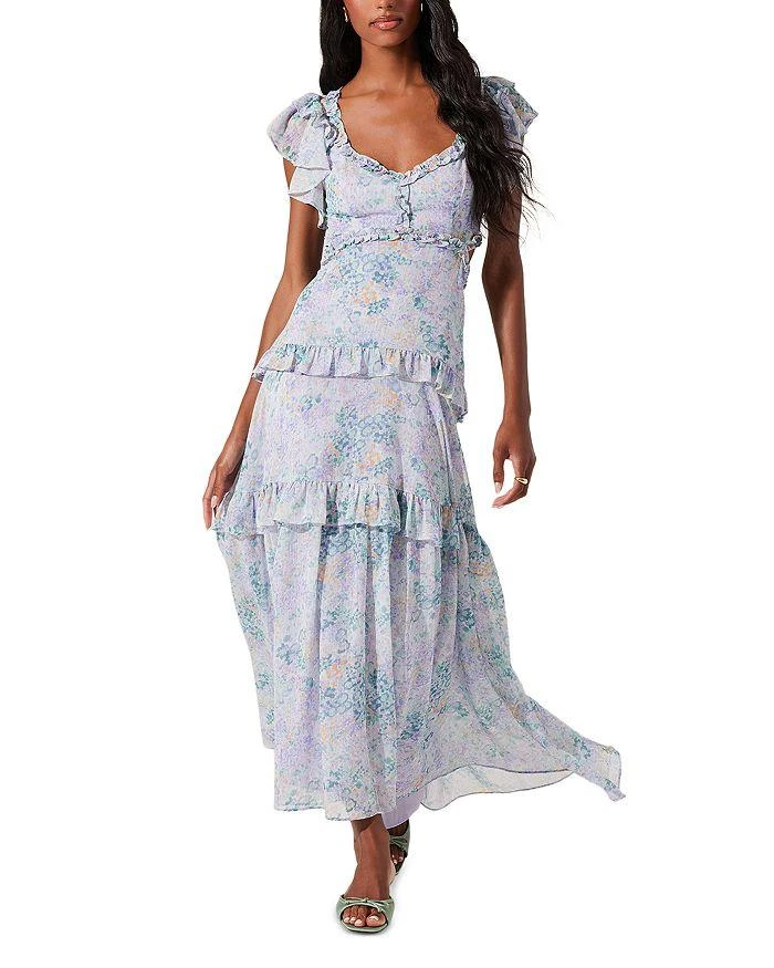 Mable Ruffled Maxi Dress 商品