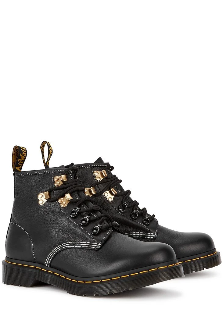 Dr Martens 101 Virginia black leather ankle boots 2