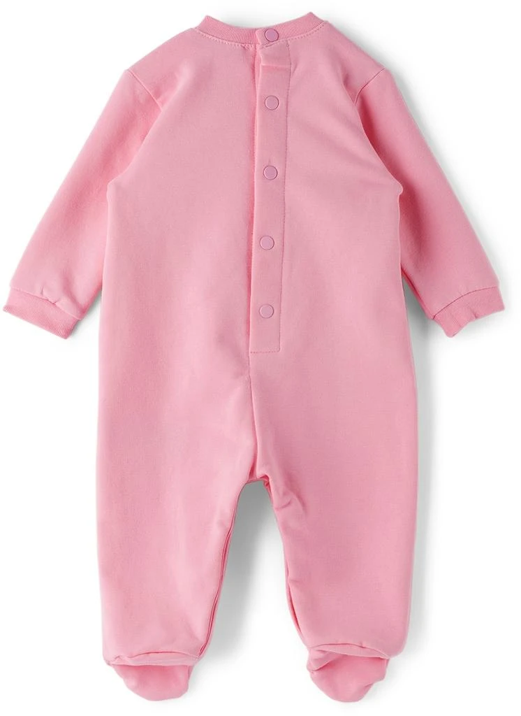 商品MSGM|Baby Pink Brush Logo Jumpsuit Set,价格¥480,第3张图片详细描述