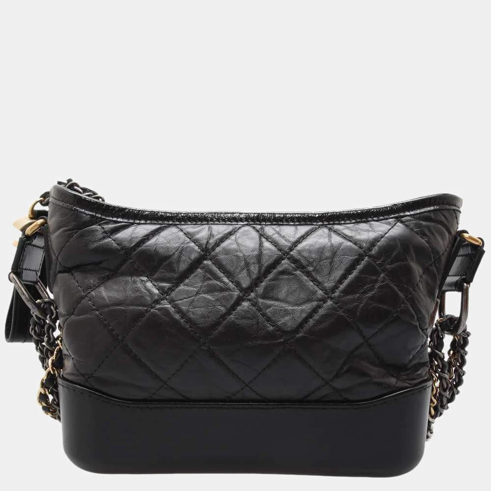 商品[二手商品] Chanel|Chanel Black Leather Small Gabrielle Shoulder Bag,价格¥37107,第3张图片详细描述