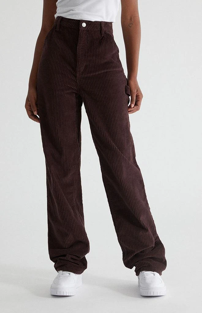 商品PacSun|Brown Corduroy Carpenter Pants,价格¥310,第2张图片详细描述