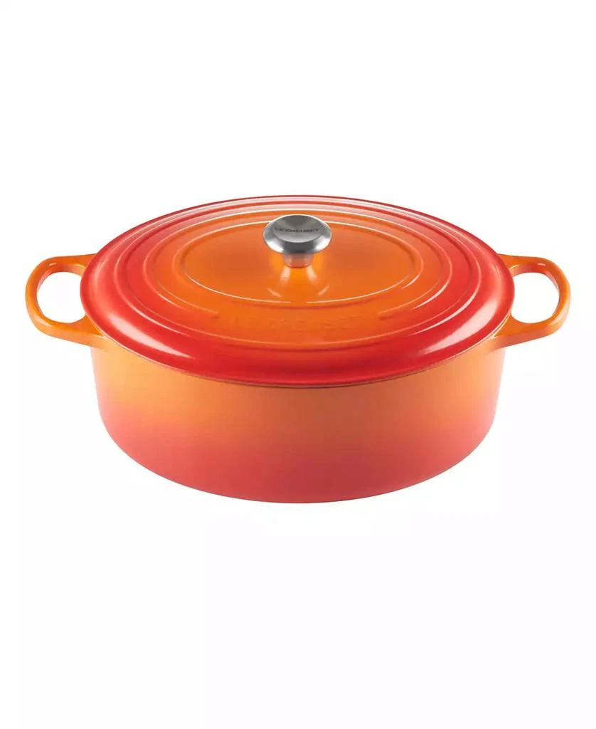 商品Le Creuset|9.5-Qt. Signature Enameled Cast Iron Oval Dutch Oven,价格¥3924,第1张图片