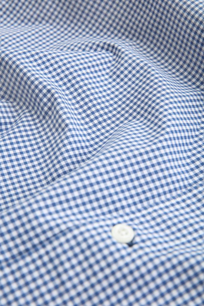 Cotton Poplin Yarn Dyed Shirt商品第8张图片规格展示