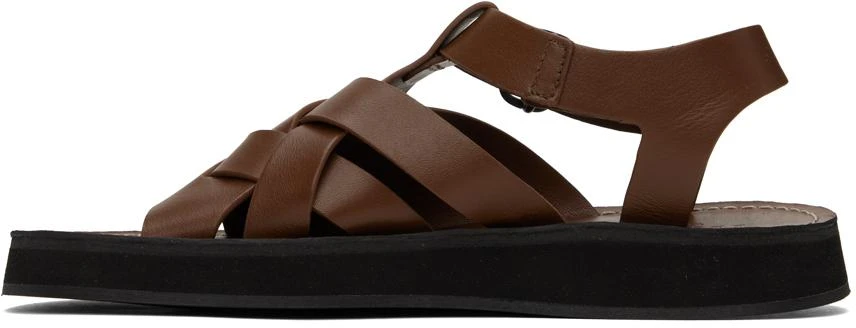 商品Hereu|Brown Beltra Sandals,价格¥3280,第3张图片详细描述