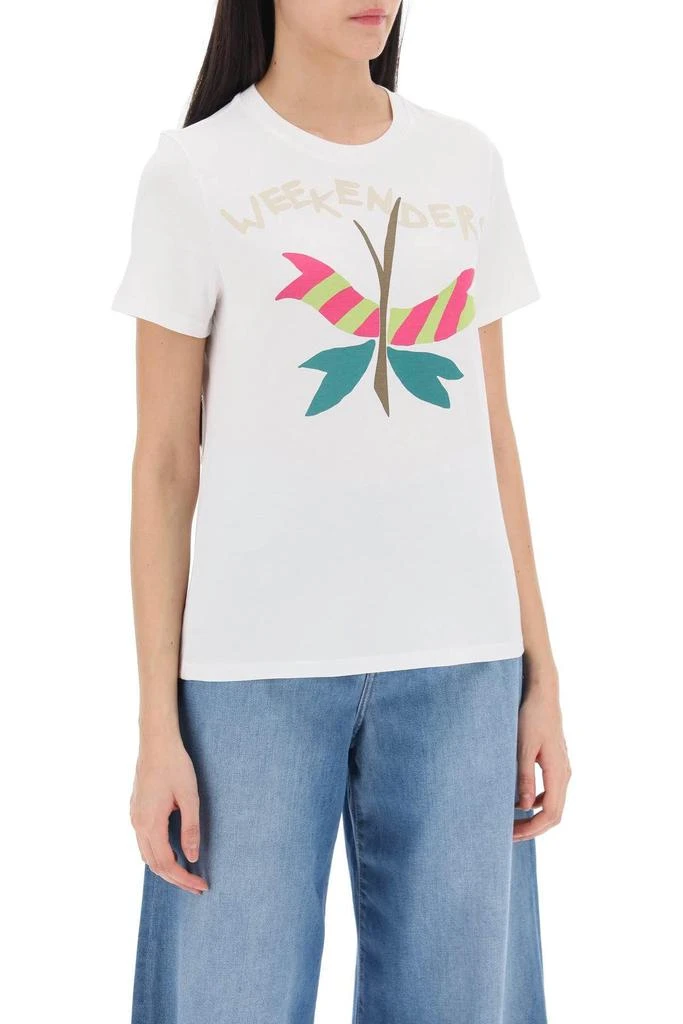 商品Weekend Max Mara|Nervi printed T-shirt,价格¥358,第3张图片详细描述