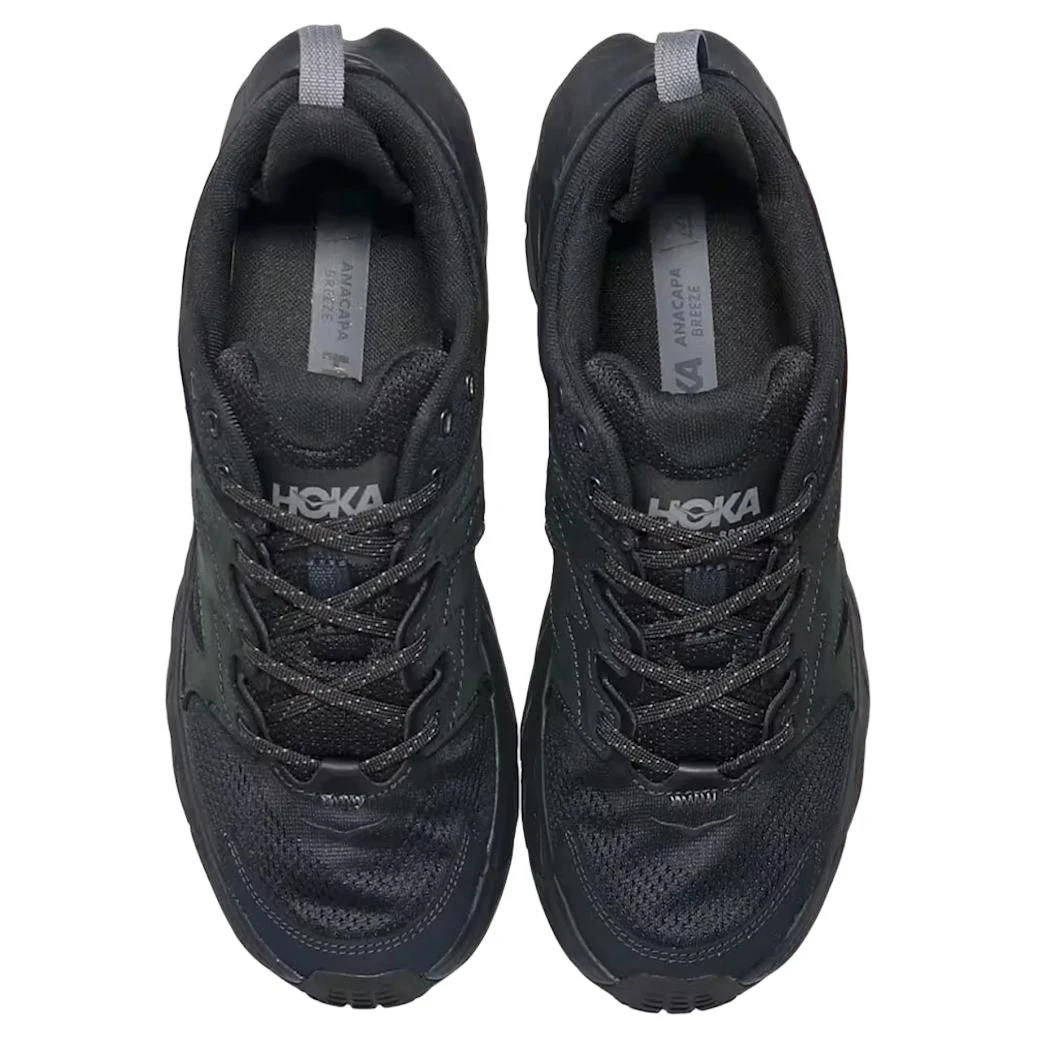 商品[国内直发] Hoka One One|Anacapa Breeze 皮革 舒适透气 低帮 户外功能鞋 男款 黑色,价格¥1133,第5张图片详细描述