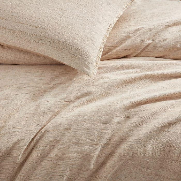 商品Donna Karan|Home Elements Raw Silk Blend Duvet Cover, King,价格¥1666,第4张图片详细描述