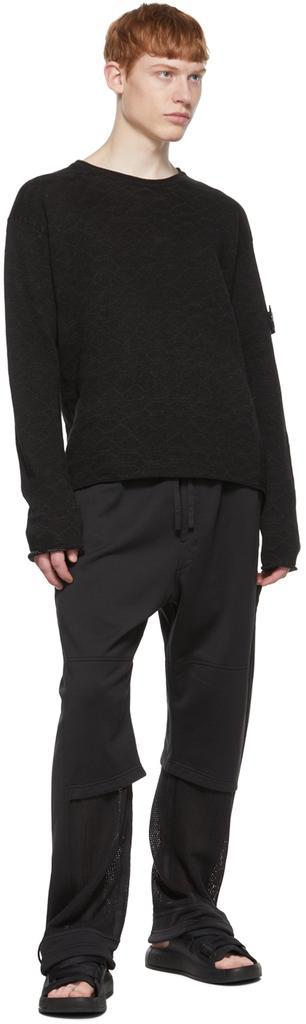 商品Stone Island|Black Cotton Lounge Pants,价格¥3482,第7张图片详细描述