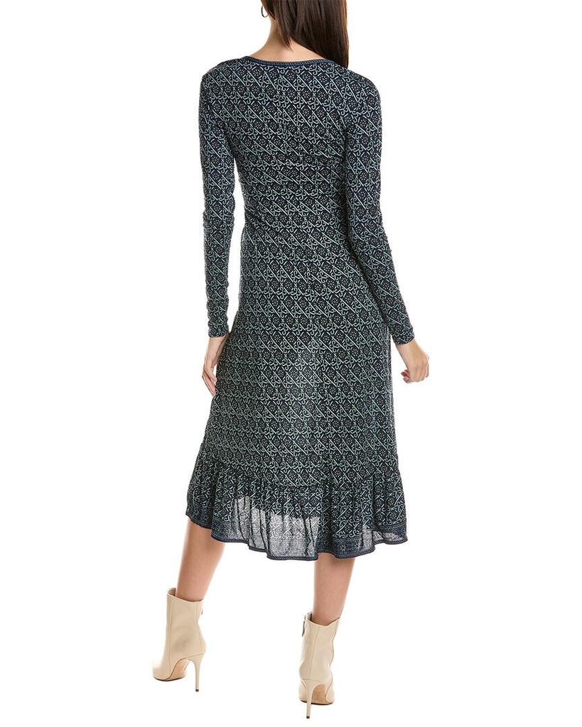 Max Studio Side Ruched Midi Dress商品第2张图片规格展示