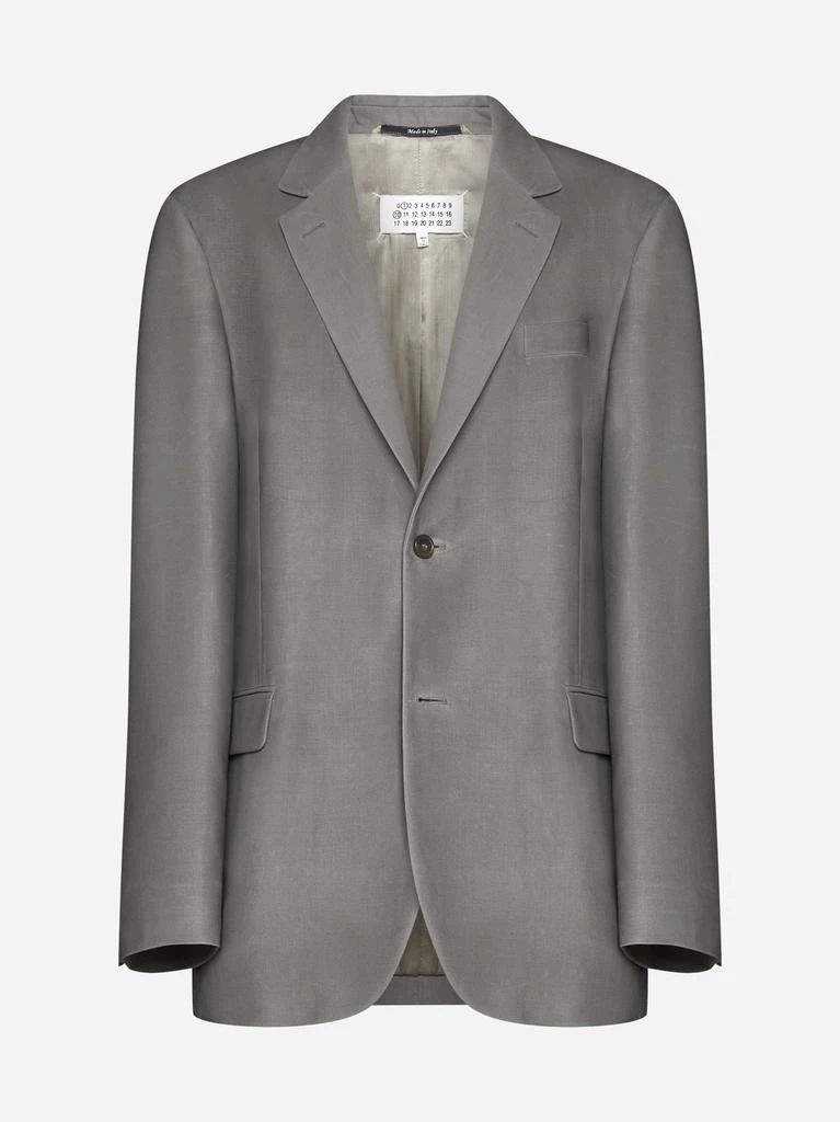 商品MAISON MARGIELA|Wool single-breasted blazer,价格¥6136,第1张图片