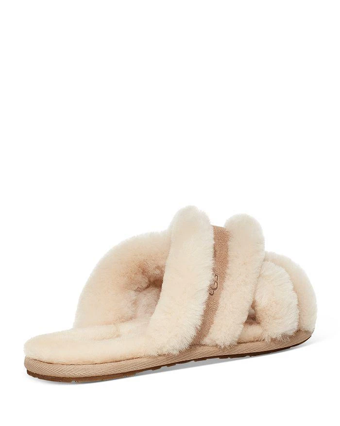 Women's Scuffita Cross Strap Shearling Slippers 商品