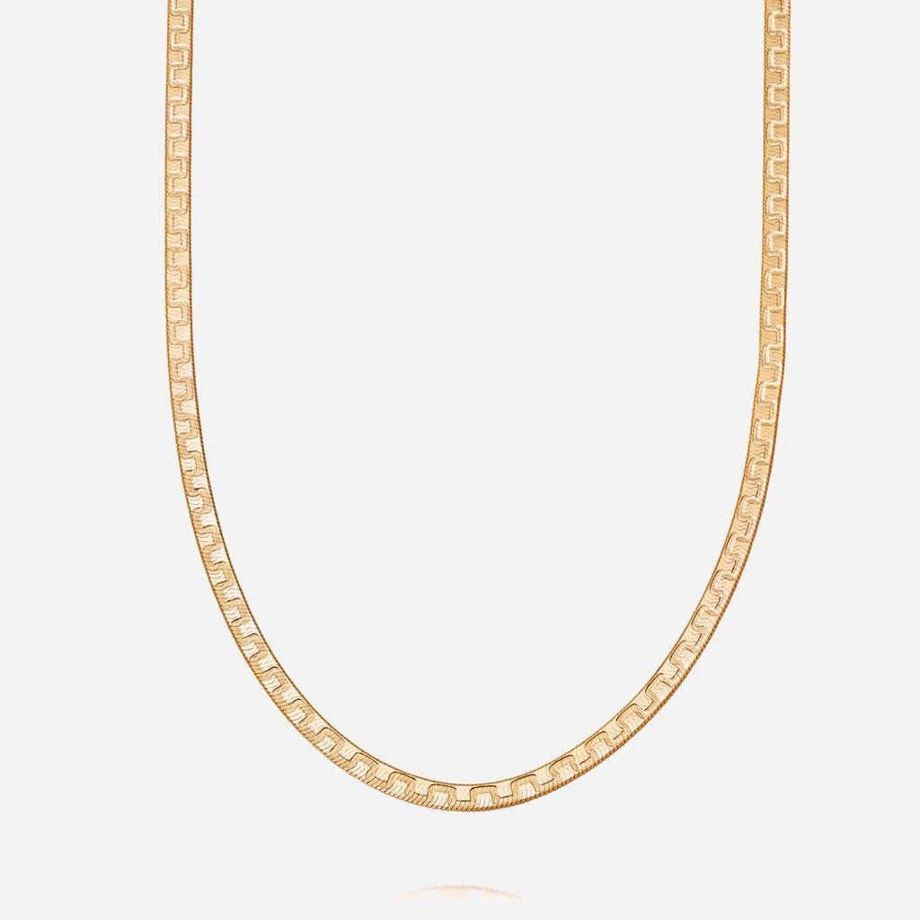 商品Daisy London|Daisy London Estee Lalonde Goddess Snake Chain Necklace - Sterling Silver/18K Gold Plate,价格¥1296,第1张图片