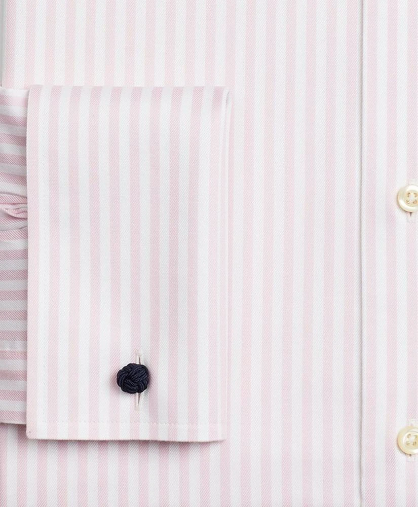 Stretch Regent Regular-Fit Dress Shirt, Non-Iron Twill Ainsley Collar French Cuff Bold Stripe 商品