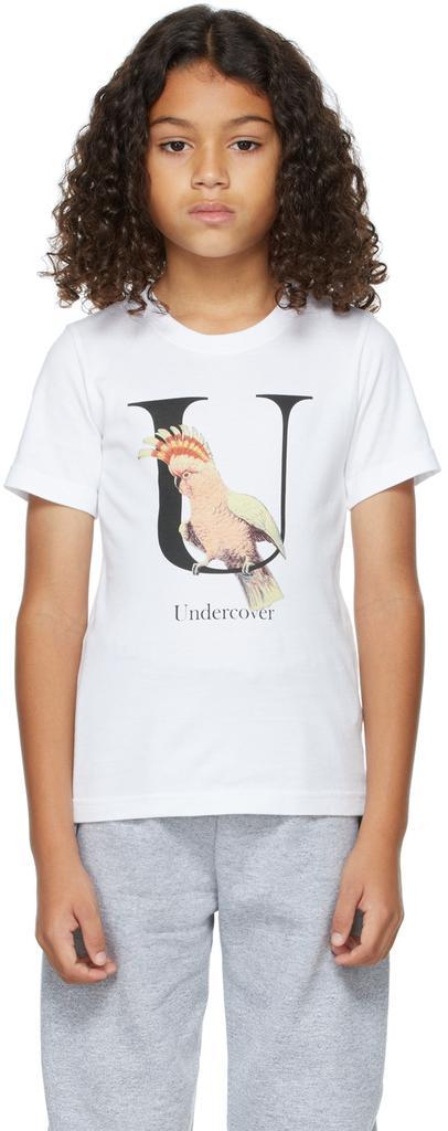 商品UNDERCOVER|Kids White Bird T-Shirt,价格¥613,第4张图片详细描述