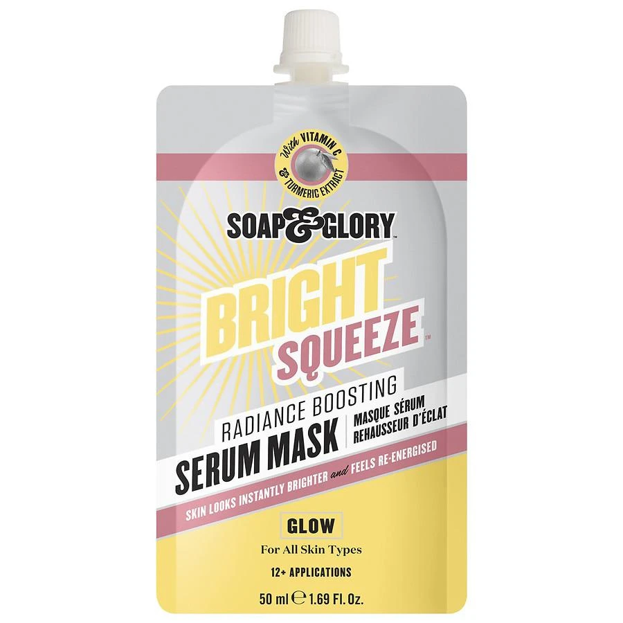 商品Soap & Glory|Bright Squeeze Radiance Boosting Serum Mask,价格¥74,第1张图片