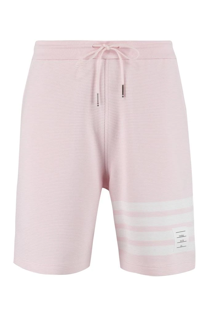 商品Thom Browne|Thom Browne Cotton Shorts,价格¥3463,第1张图片