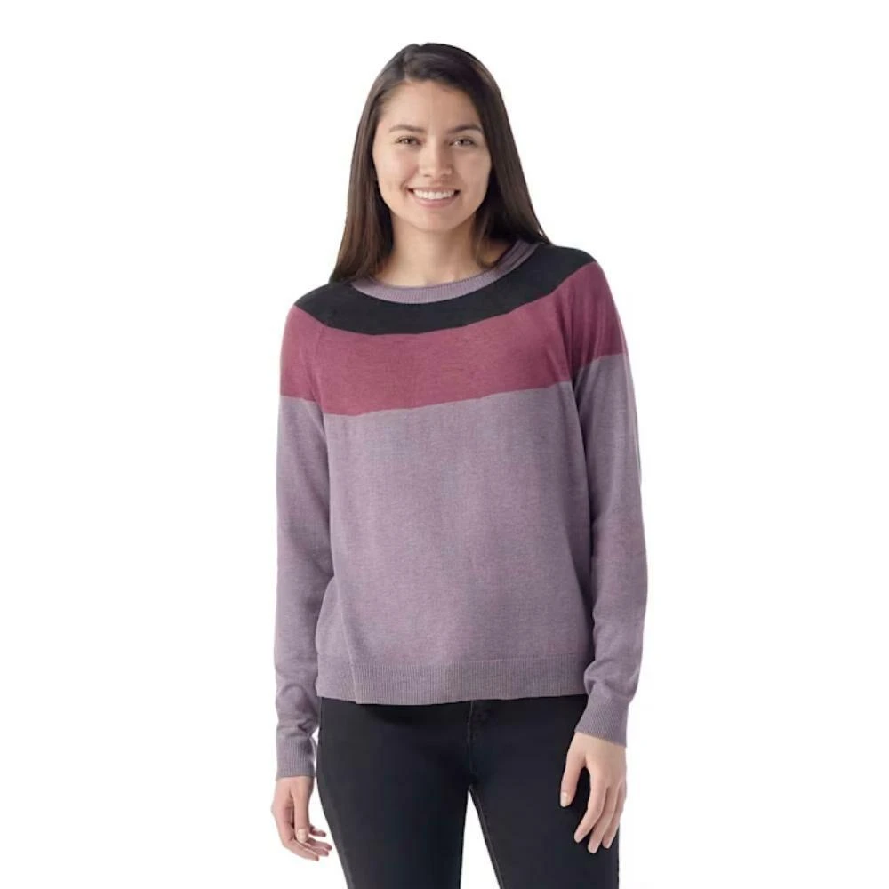 商品SmartWool|Women'S Edgewood Colorblock Crew Sweater,价格¥535,第1张图片