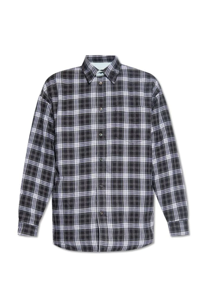 商品Diesel|Diesel S-Dewny-Double-Check-A Reversible Padded Overshirt,价格¥1094,第1张图片