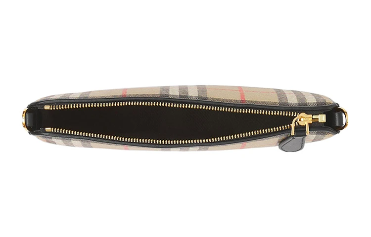 商品[国内直发] Burberry|博柏利 Olympia 系列 Vintag经典格纹印花 棉拼聚氨酯 腋下包半月包单肩手提包 常规 女款 米色,价格¥4859,第6张图片详细描述