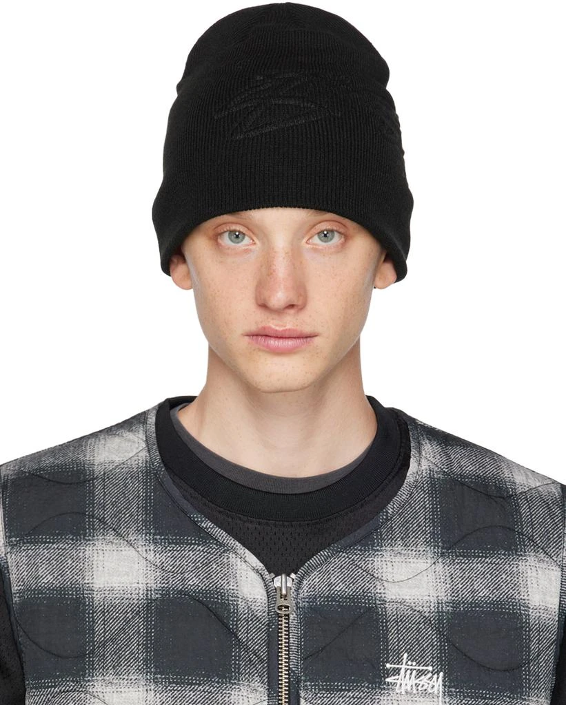 商品STUSSY|Black Basic Beanie,价格¥299,第1张图片