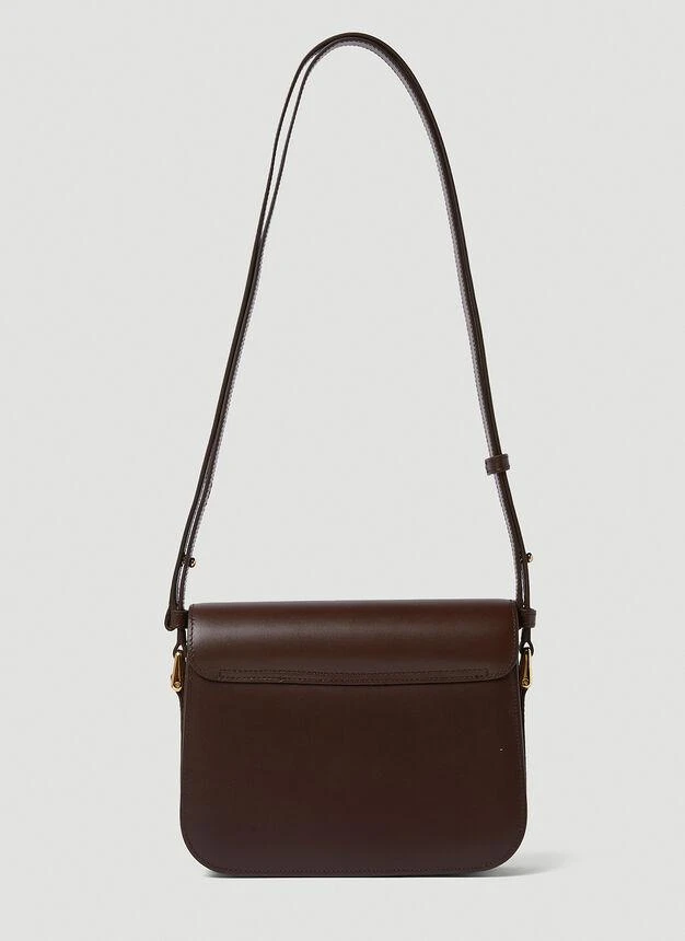 商品A.P.C.|Grace Small Shoulder Bag in Brown,价格¥6243,第3张图片详细描述