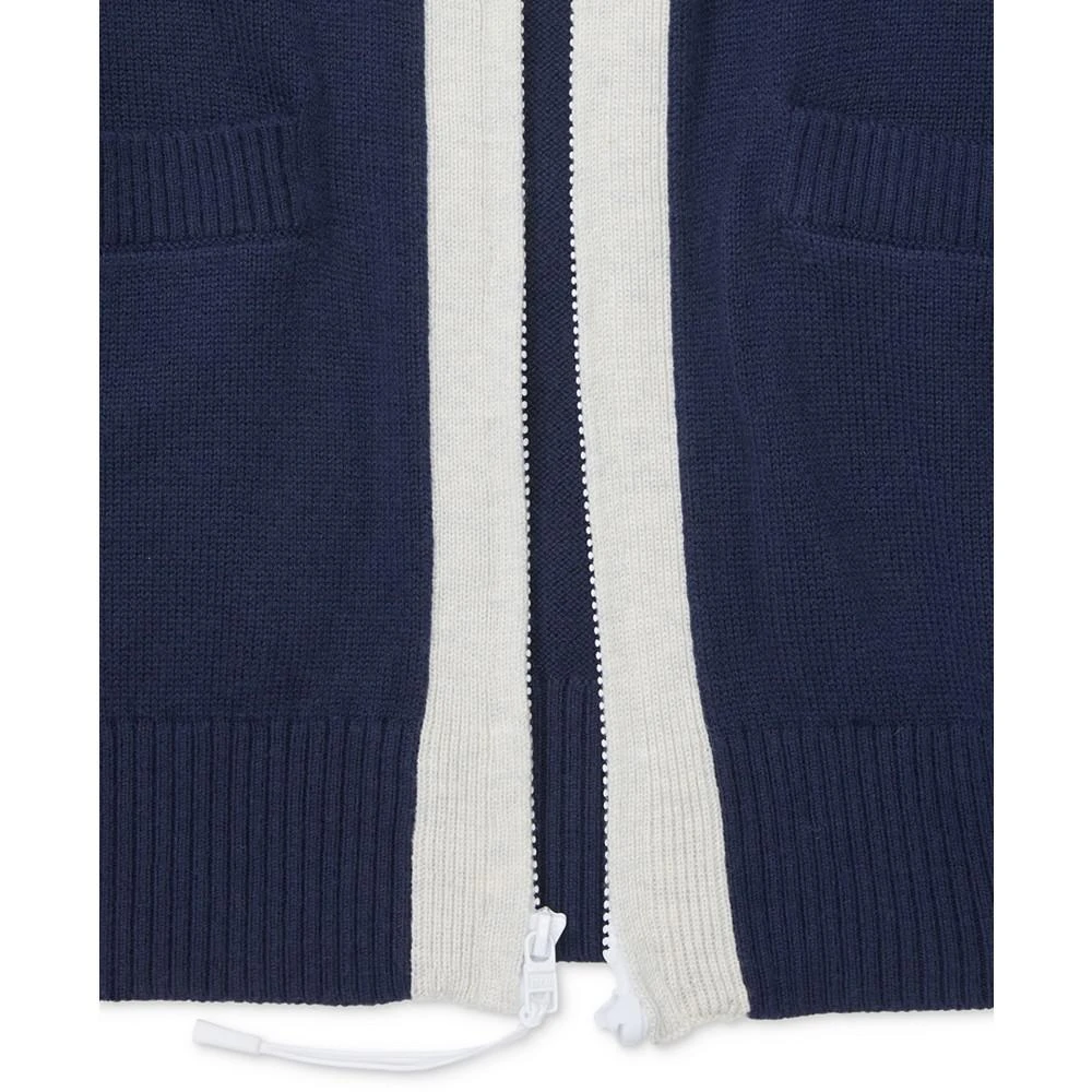 商品Tommy Hilfiger|Men's Adaptive Mike Varsity Cardigan,价格¥714,第3张图片详细描述