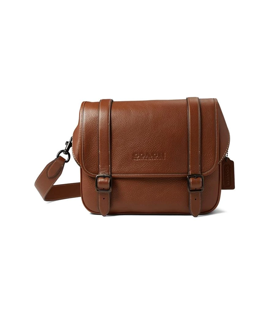 商品Coach|Carriage Messenger in Vegetable Tanned Leather,价格¥3012,第1张图片