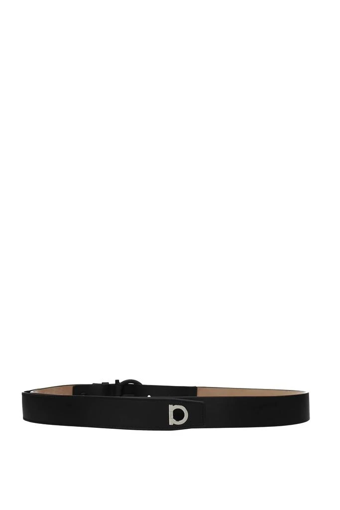商品Salvatore Ferragamo|Regular belts Leather Black,价格¥1818,第2张图片详细描述
