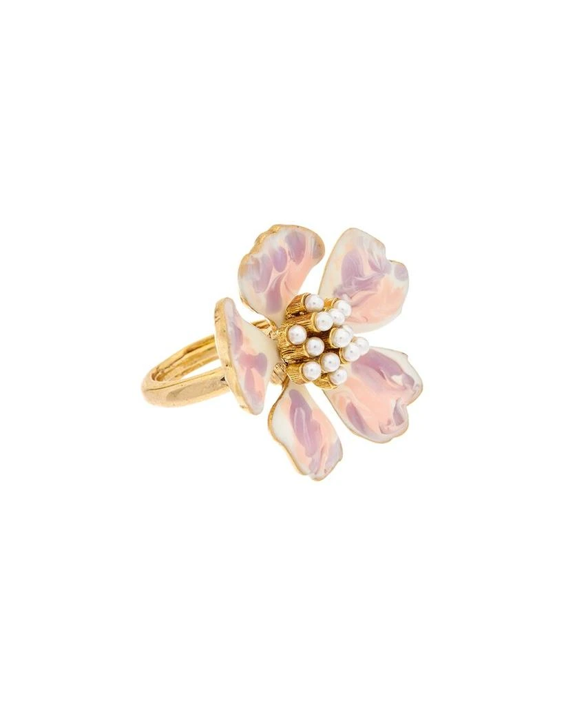 商品Oscar de la Renta|14K Oscar Flower Ring,价格¥581,第2张图片详细描述