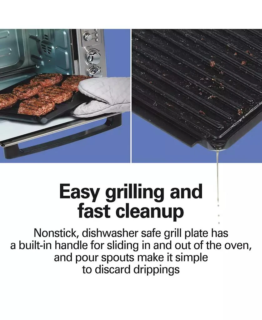商品Hamilton Beach|Sure-Crisp Air Fry & Grilling Oven - 31395,价格¥1138,第4张图片详细描述
